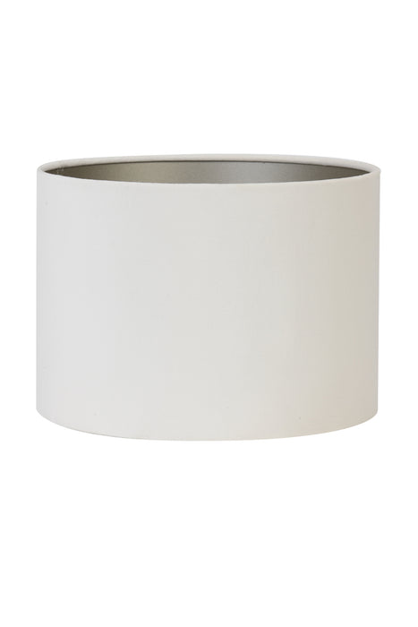 Lampenkap Cilinder Velours 30-30-21 cm Gebroken Wit