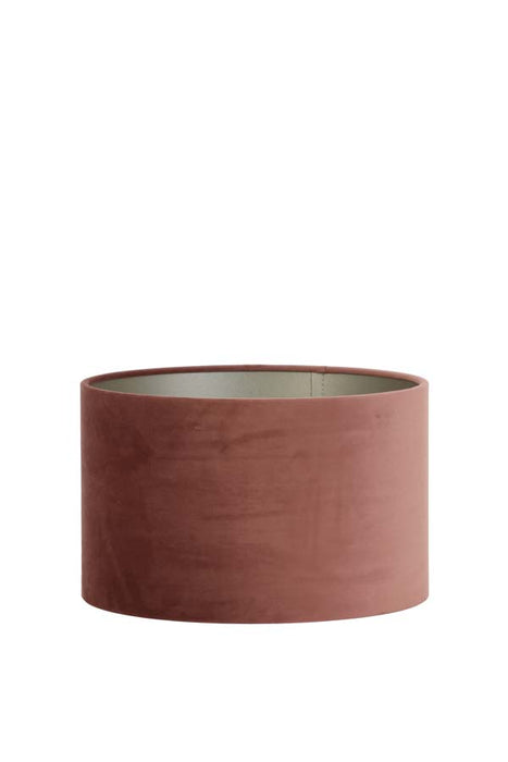 Lampenkap Cilinder Velours 35-35-21 cm Roze