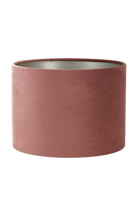 Lampenkap Cilinder Velours 40-40-30 cm Roze