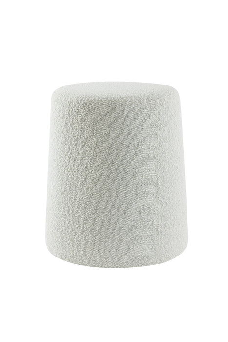 Poef Lauryn Bouclé Cream