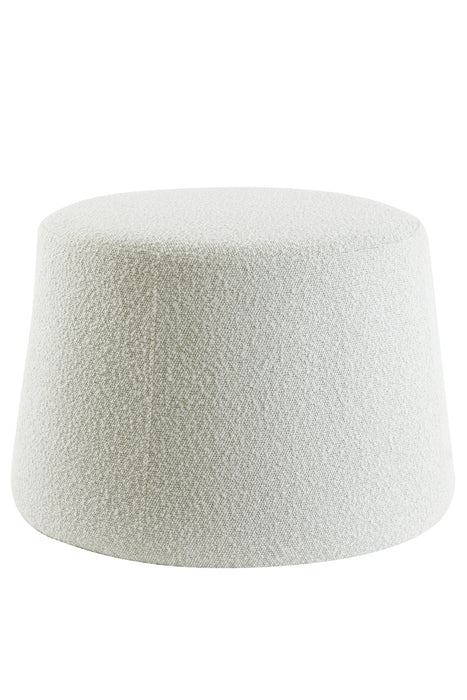Poef Lauryn Bouclé Cream