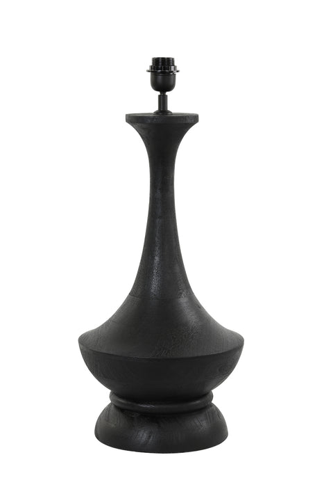 Standaard voor lamp Nicolo Hout Zwart
