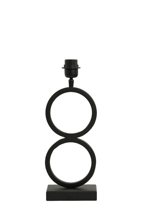 Standaard voor lamp Stelios 15x10x36 cm Mat Zwart