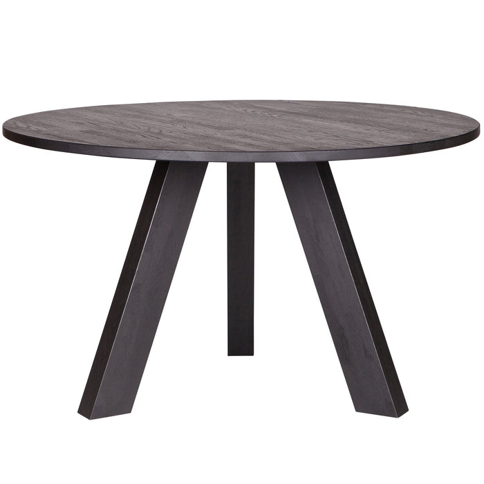 Eettafel Rhonda Zwart 129cm