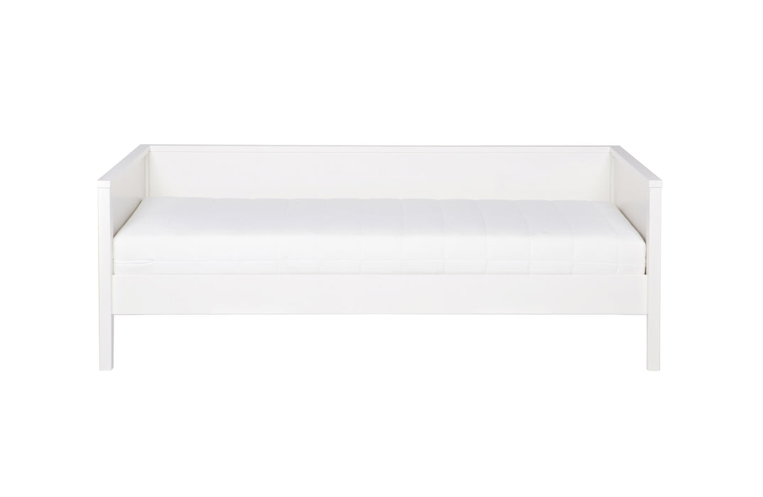 Kinderbed Nikki Bedbank Wit Hout