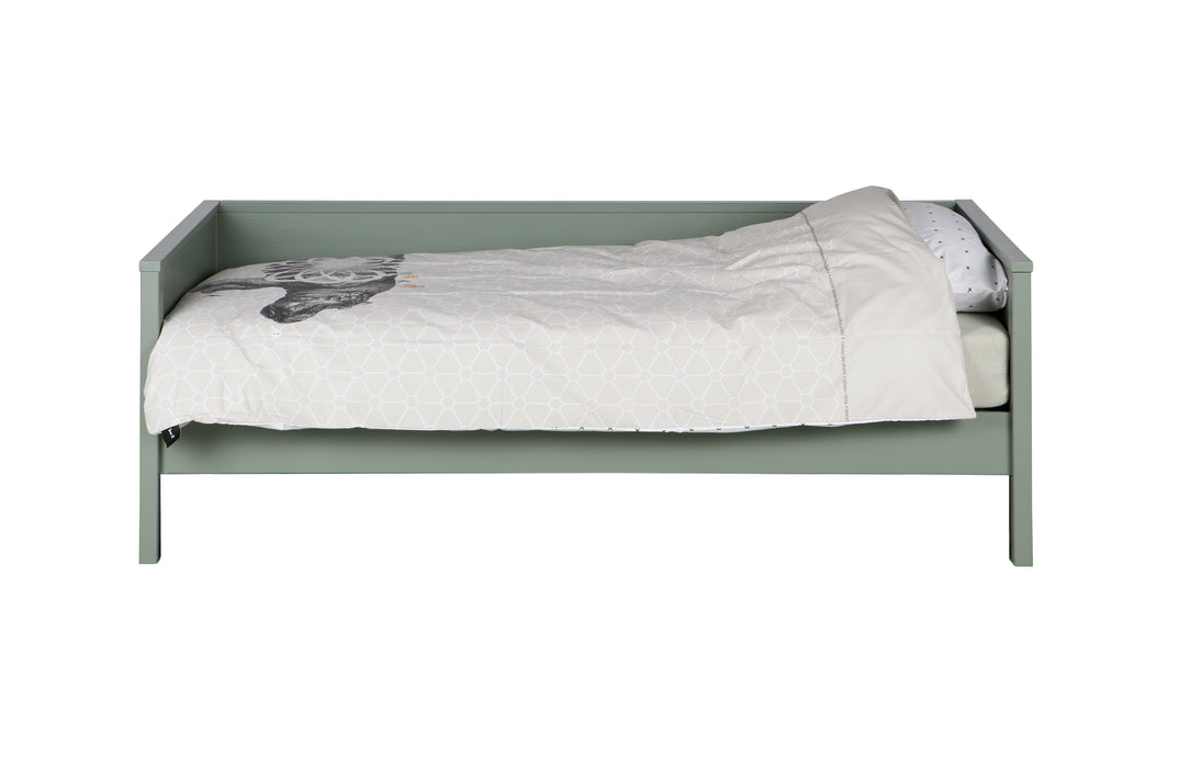 Kinderbed Nikki Bedbank Jadegroen Hout