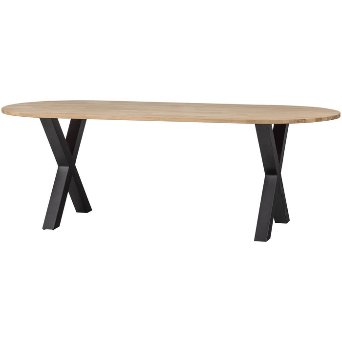 Eettafel Tablo Ovaal Almaar Poot Eiken 220cm