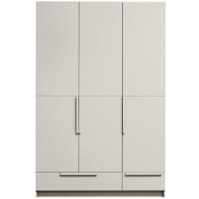 Kledingkast Pure 3-deurs Grenen Dust 215x142cm