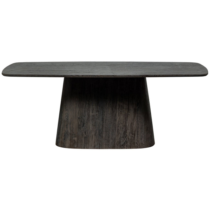 Eettafel Leah MDF Donker Bruin 200cm
