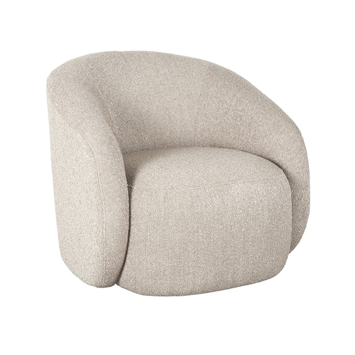 Fauteuil Alby Beige Boucle / Teddy