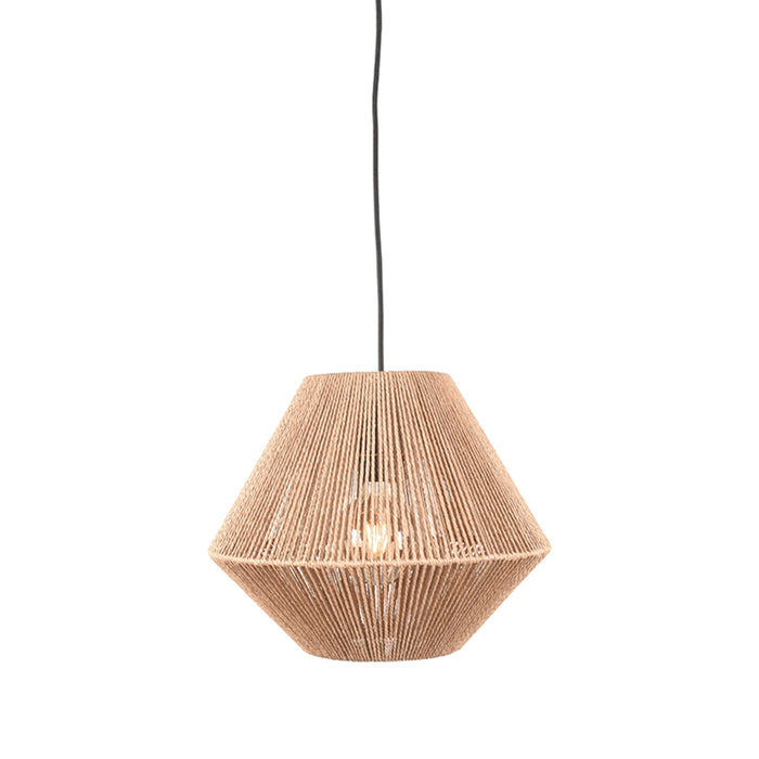 Hanglamp Ibiza Naturel Jute 1 Lichts