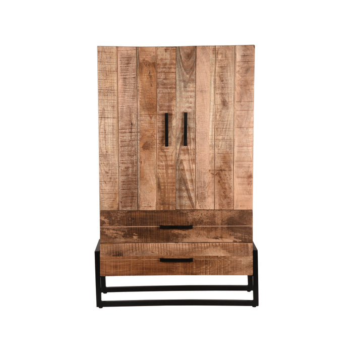 Kast Bolivia - Rough - Mangohout - 2-Deurs