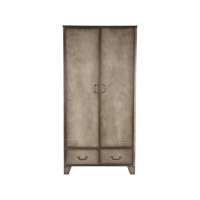 Kast Fence Vintage Metaal 2 Deurs