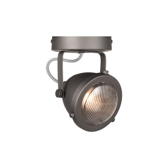 Spot Moto Led Burned Steel Metaal 1 Lichts