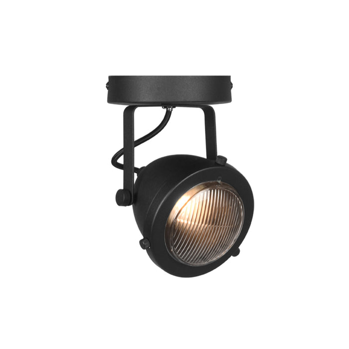 Spot Moto Led Zwart Metaal 1 Lichts