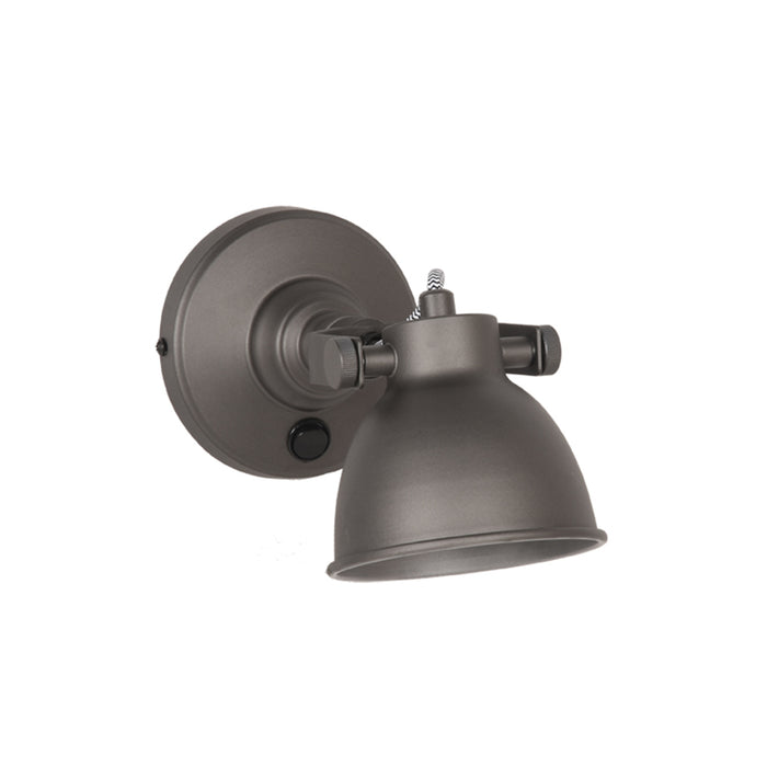 Wandlamp Bow Grijs Metaal M