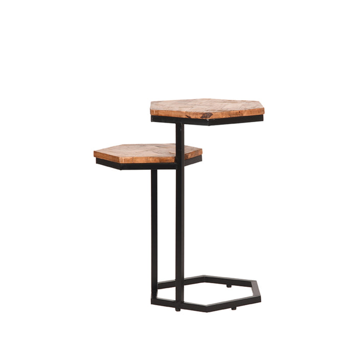Bijzettafel Multi Rough Mangohout