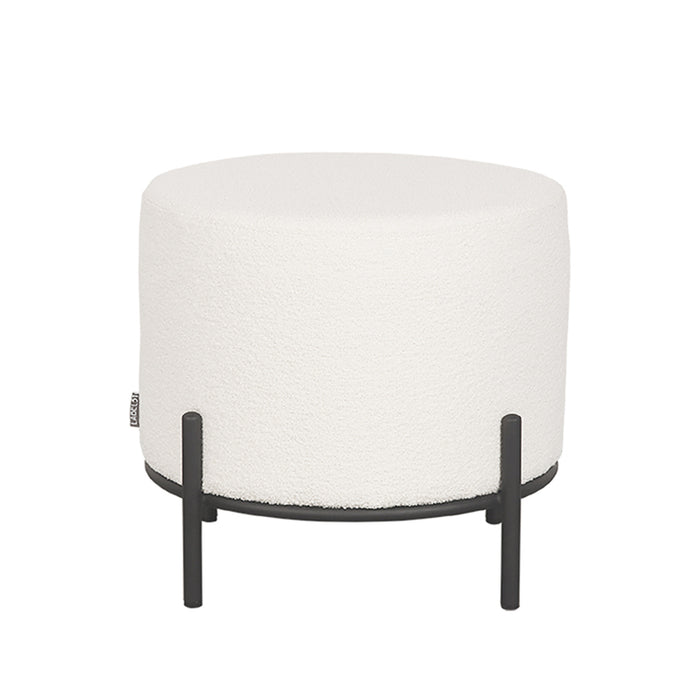 Poef Troy Ivory Boucle 46x46cm