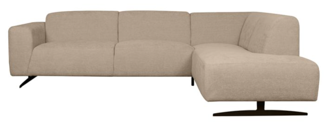 Hoekbank Rodano Rechts Naturel 278cm