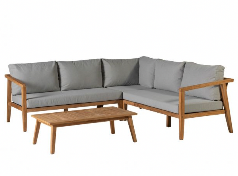 Loungeset Lucca Teak Hout