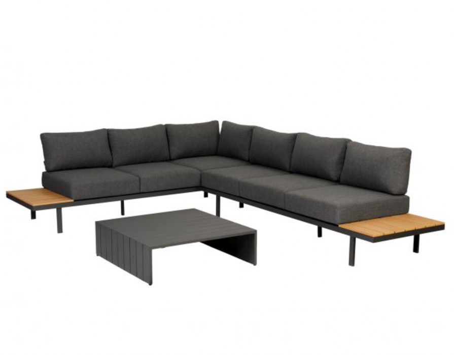 Loungeset Bari Aluminium Woood