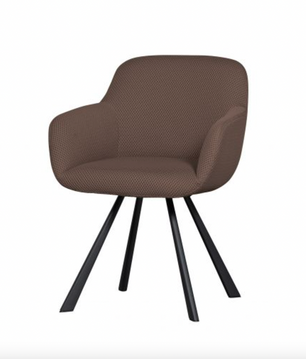 Juno Eetkamerstoel Mesh Espresso