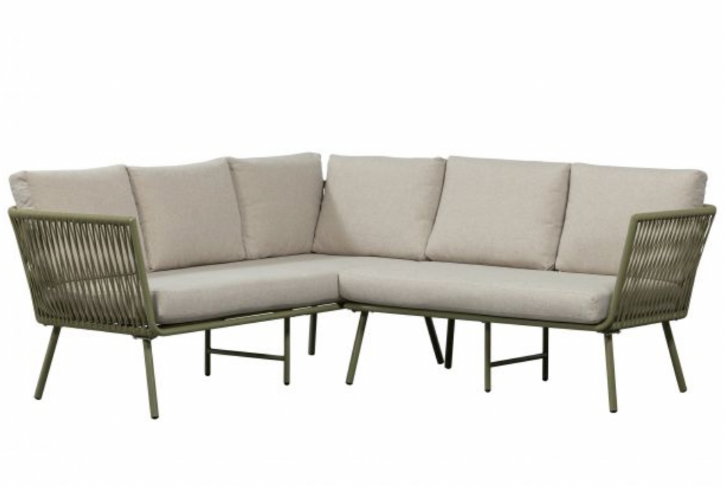 Loungeset Claunk Metaal Groen Zand