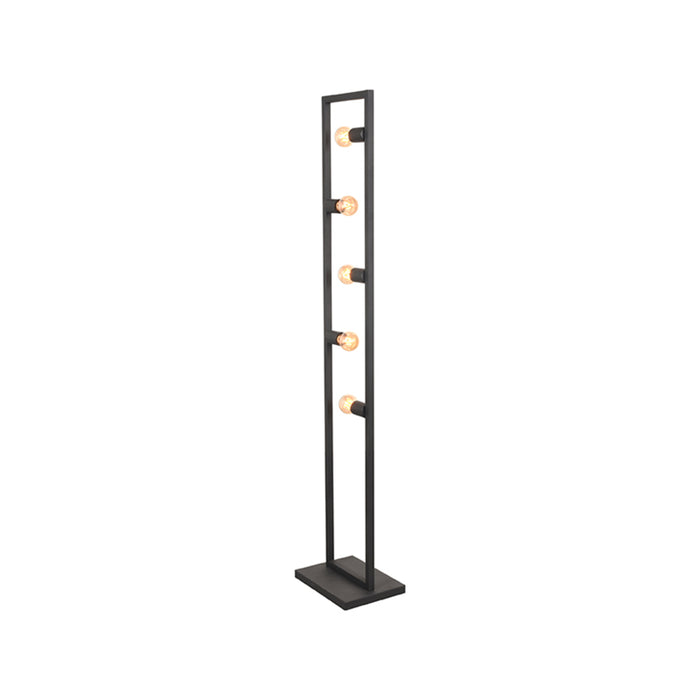 Vloerlamp Quadrato Zwart Metaal