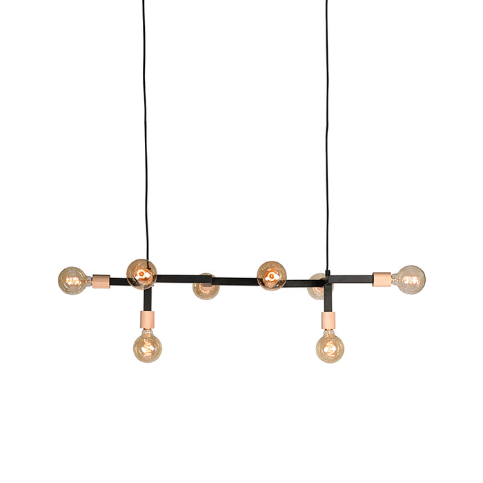 Hanglamp Loco Zwart Metaal