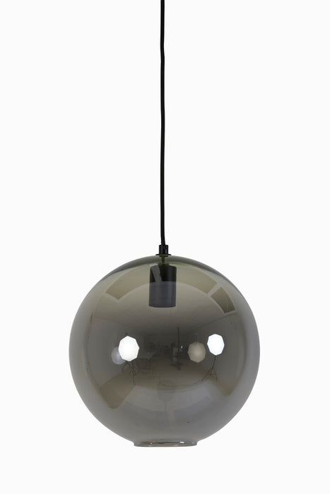 Hanglamp Subar Rookglas 30x28cm