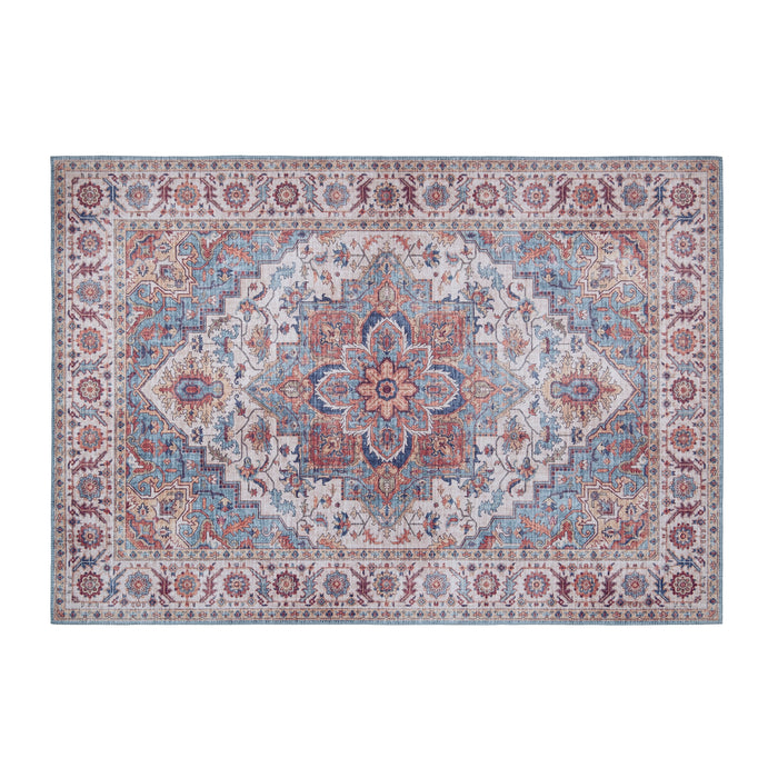 Vloerkleed Zibo Rood/Blauw 160x230cm