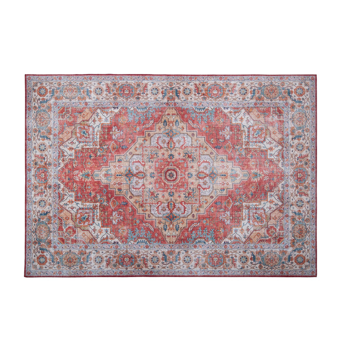 Vloerkleed Zibo Oranje/Rood 160x230cm