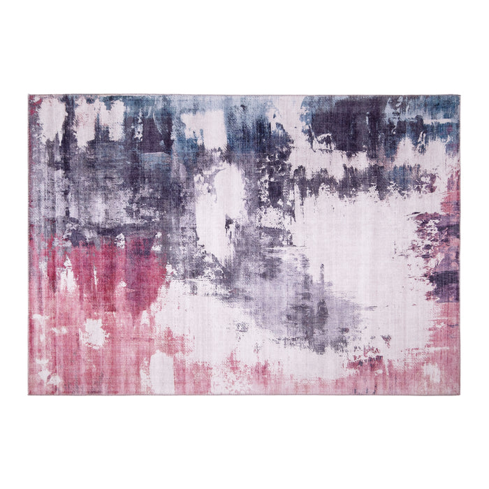 Vloerkleed Zibo Blauw/Rood 160x230cm