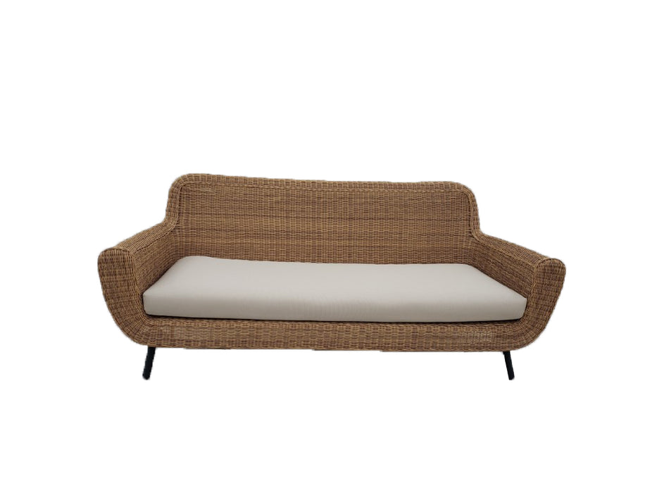 Tuinbank Jonah 3 zits Naturel Wicker