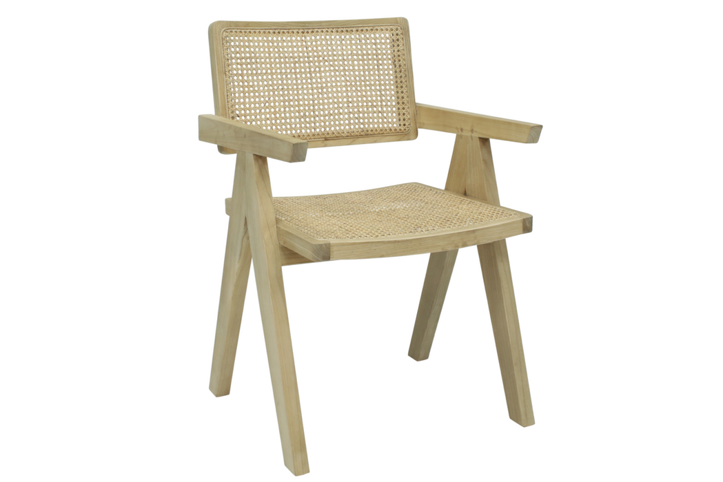 Stoel Elisa Webbing Hout