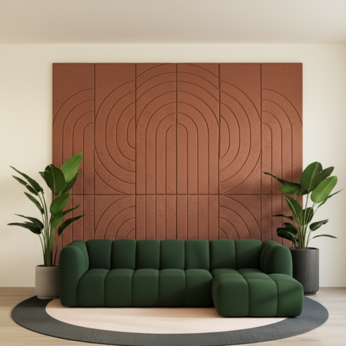 Hoekbank Louie Louie Fluweel Warm Groen Rechts