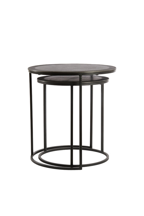 Side table Talca Set van 2 Antiek