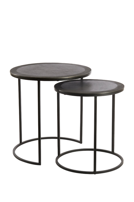 Side table Talca Set van 2 Antiek