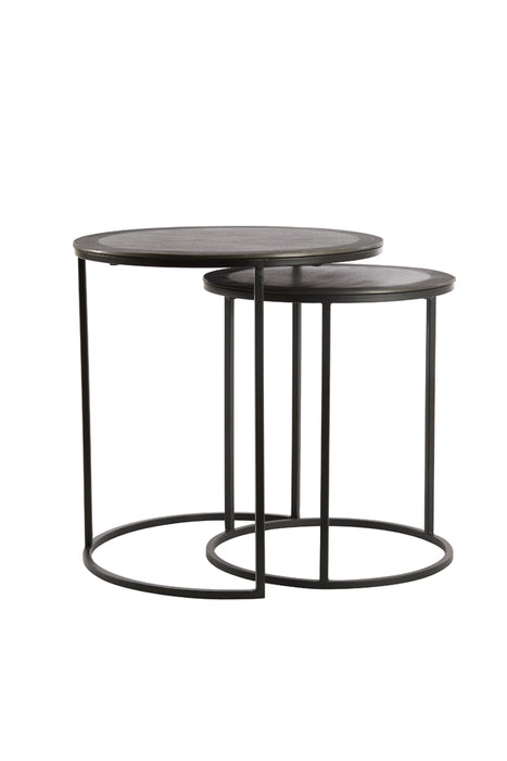 Side table Talca Set van 2 Antiek