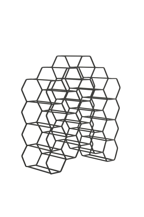 Wijnrek 20 Flessen Salbris Mat Zwart