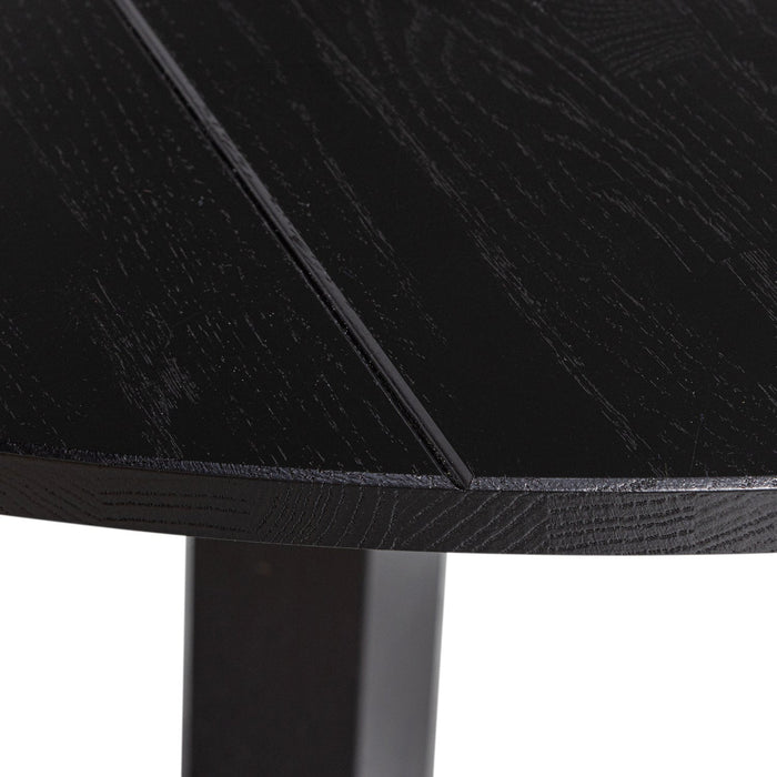 Eettafel Rhonda Zwart 129cm