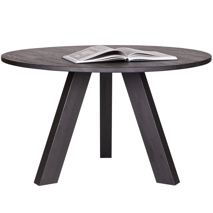 Eettafel Rhonda Zwart 129cm