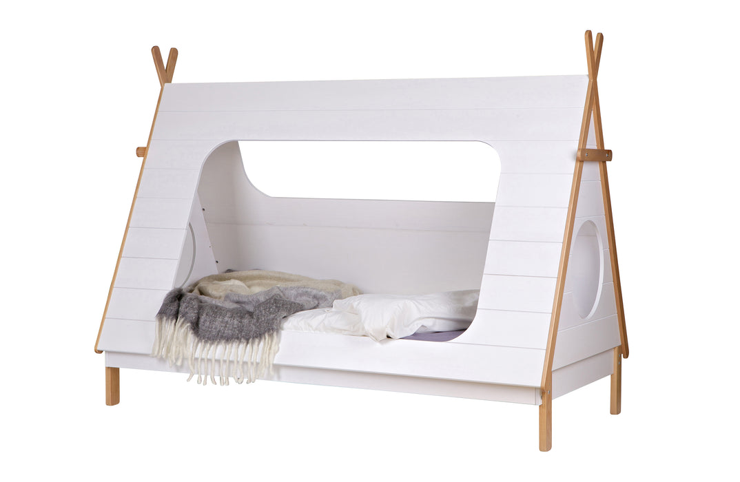 Kinderbed Tipi Wit Hout