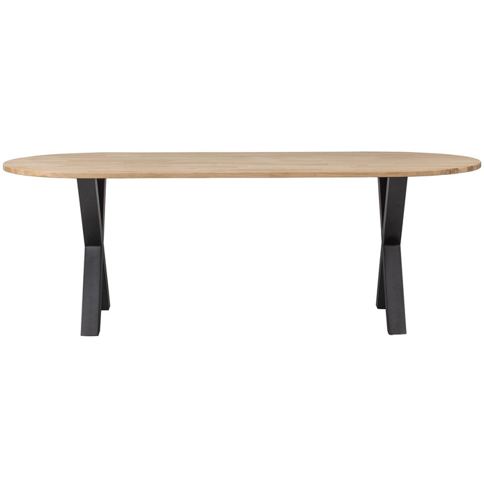 Eettafel Tablo Ovaal Almaar Poot Eiken 220cm
