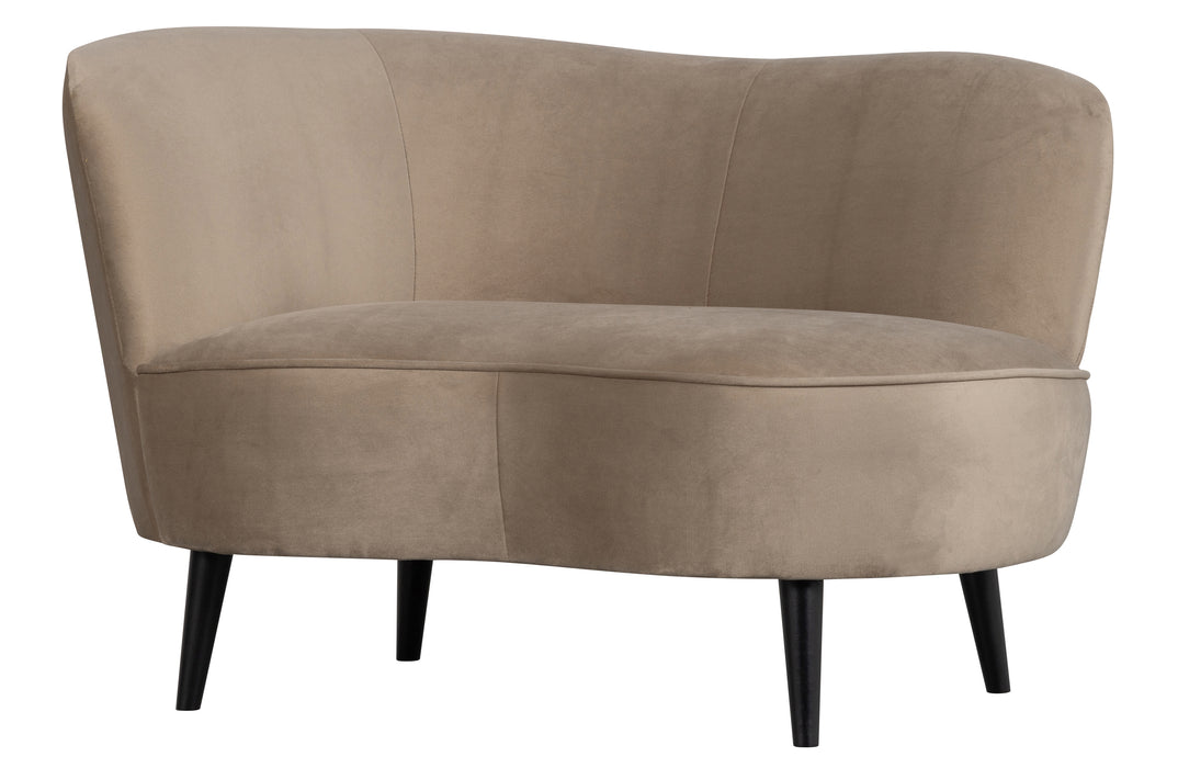 Fauteuil Sara Lounge Khaki Velvet Links