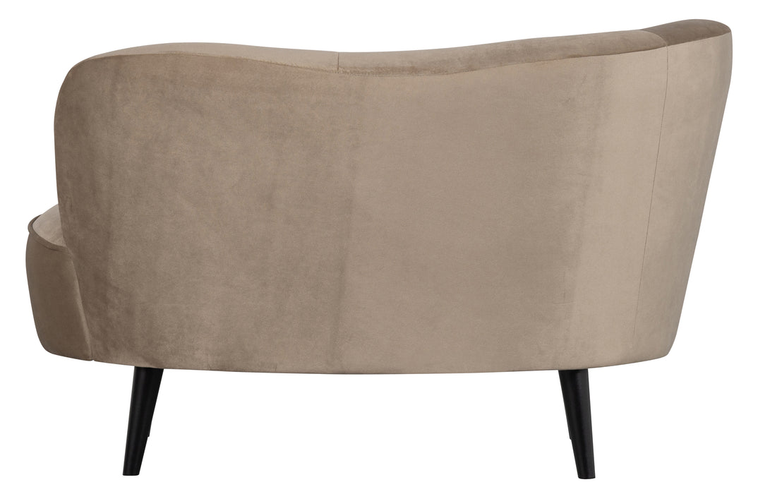 Fauteuil Sara Lounge Khaki Velvet Links