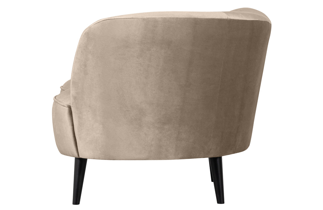 Fauteuil Sara Lounge Khaki Velvet Links