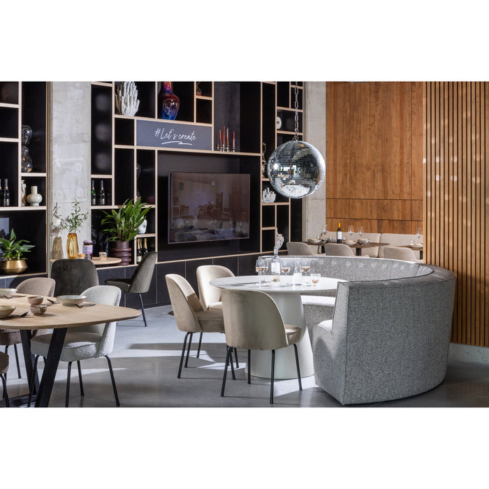 Eettafel Jorre MDF Antiek Beige 120cm