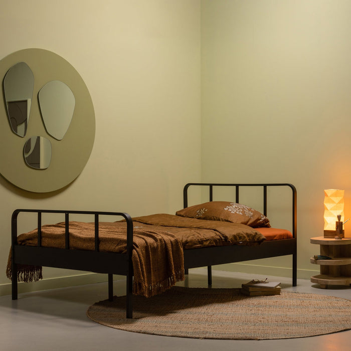 Bed Mees Twijfelaar 120x200cm Zwart