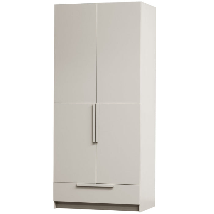 Kledingkast Pure 2-deurs Grenen Dust 215x95cm